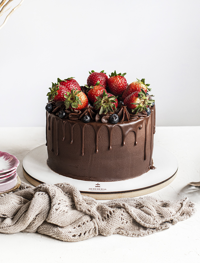 Drip cake frutal-Herederas